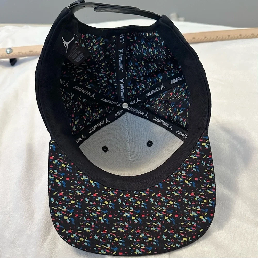 Air Jordan World Champs Again & Again Black Snapback Cap Jumpman Hat 91 92 93 OS
